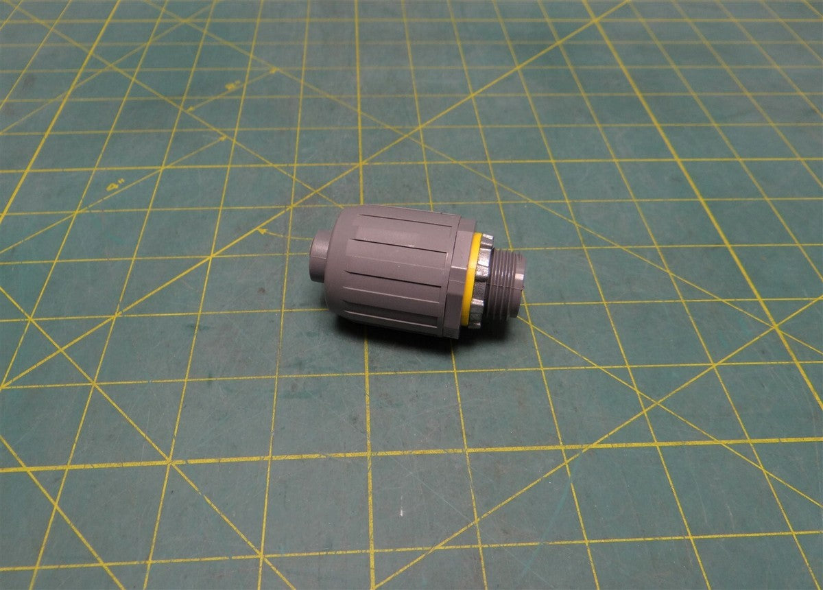 1/2" Arlington Liquidtight Non-Metallic Straight Conduit Connector, NMLT5