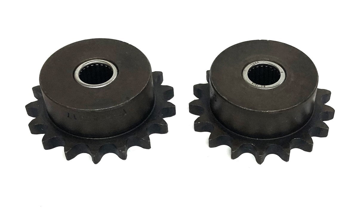 Martin 17 Tooth Sprocket With Needle Bearing Insert 40B17 [Lot of 2] NOS