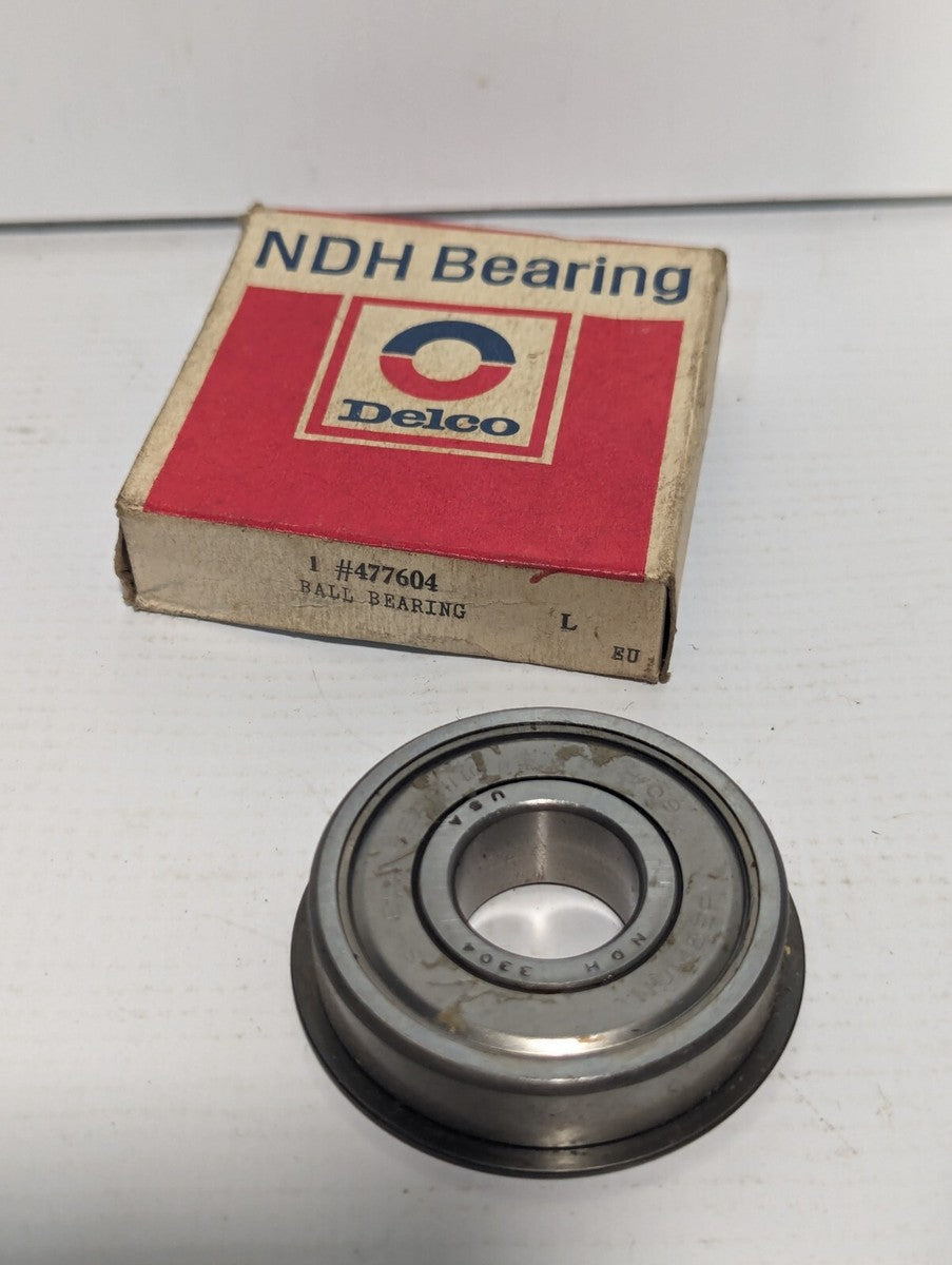 NDH Bearing 477604 Snap Ring Ball Bearing, ID 0.7874", OD 2.0472", Width 0.5906"
