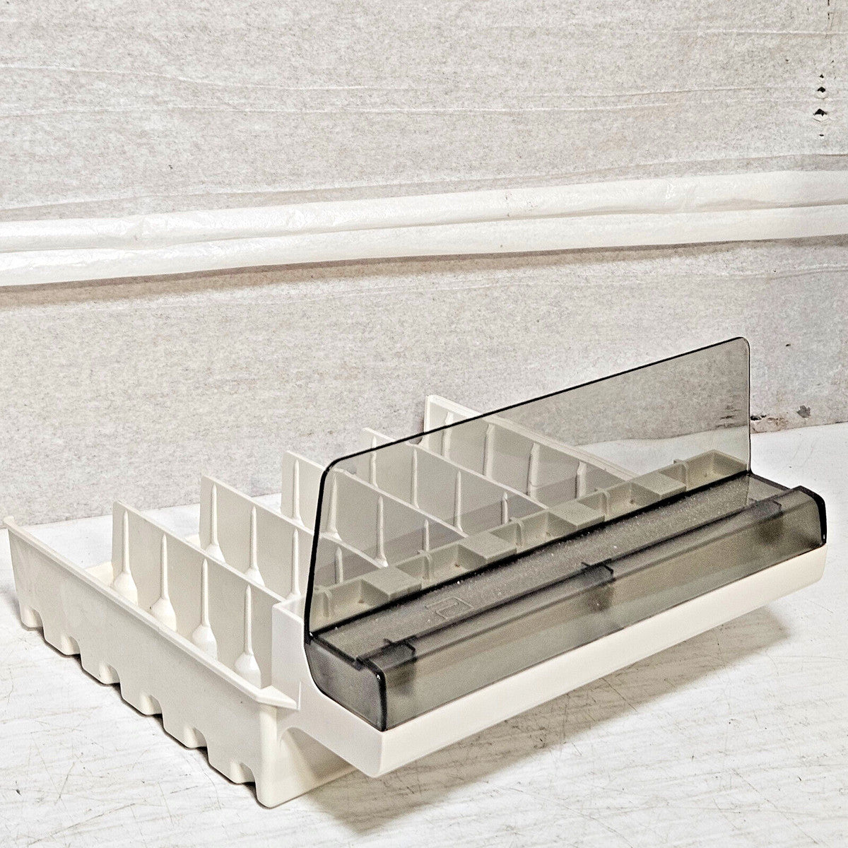 Lot of 4: Abbott Laboratory Storage Components for Analyzer Sample Carrier Racks