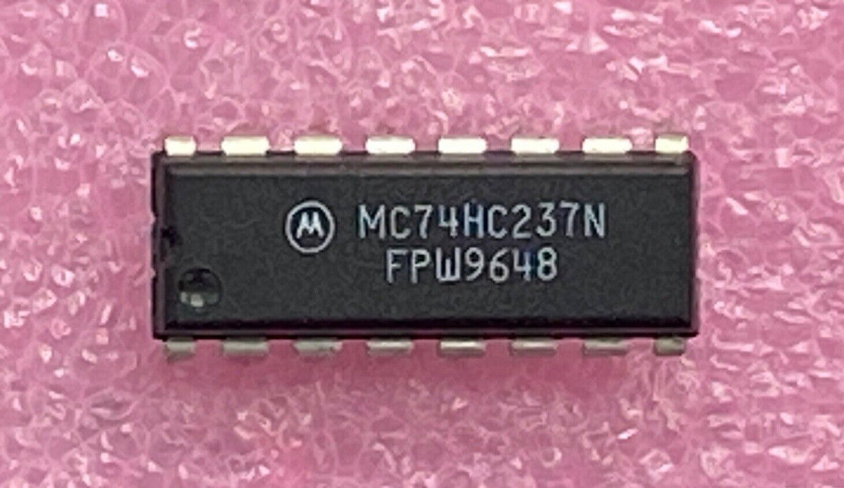 Motorola MC74HC237N 3-line to 8-line decoders/demux Integrated Circuit