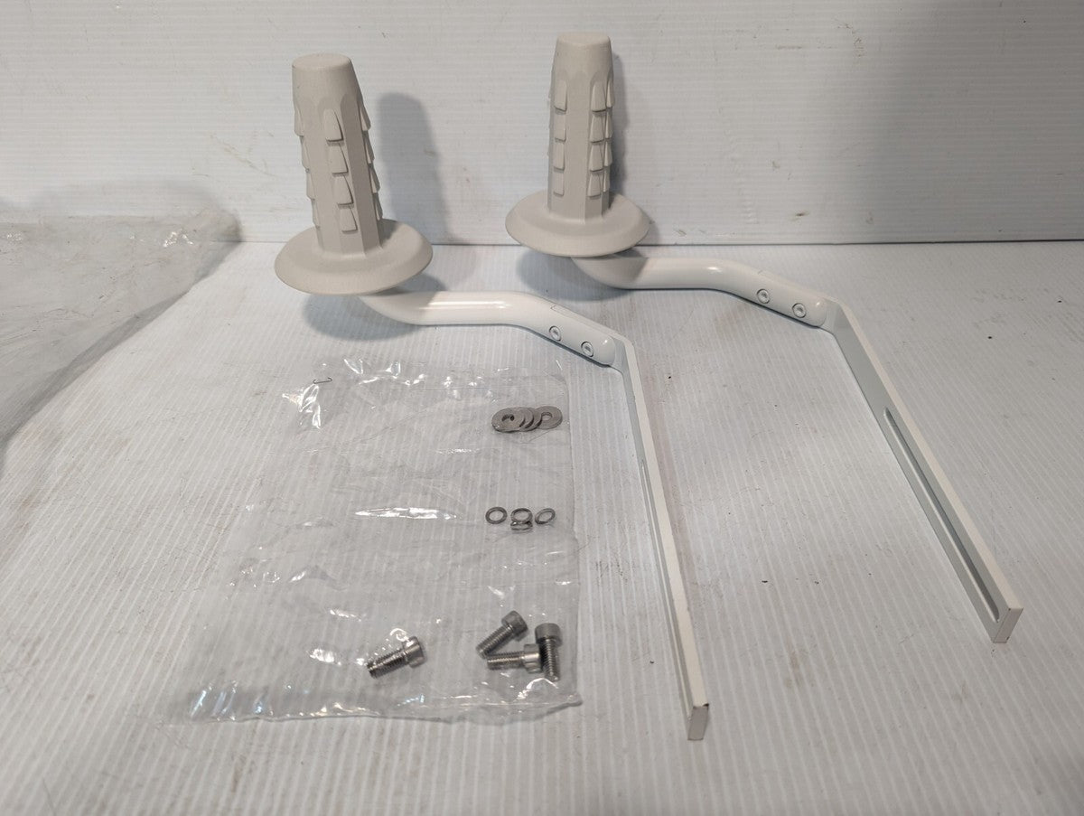 Pair of Dual Dental/Surgical Wall Mount Light Handles + Parts