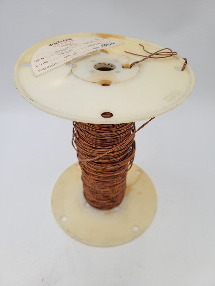 200' Partial Roll Watlow J20-2-511 Thermocouple Wire ANSI Type J 20 Wire Gauge