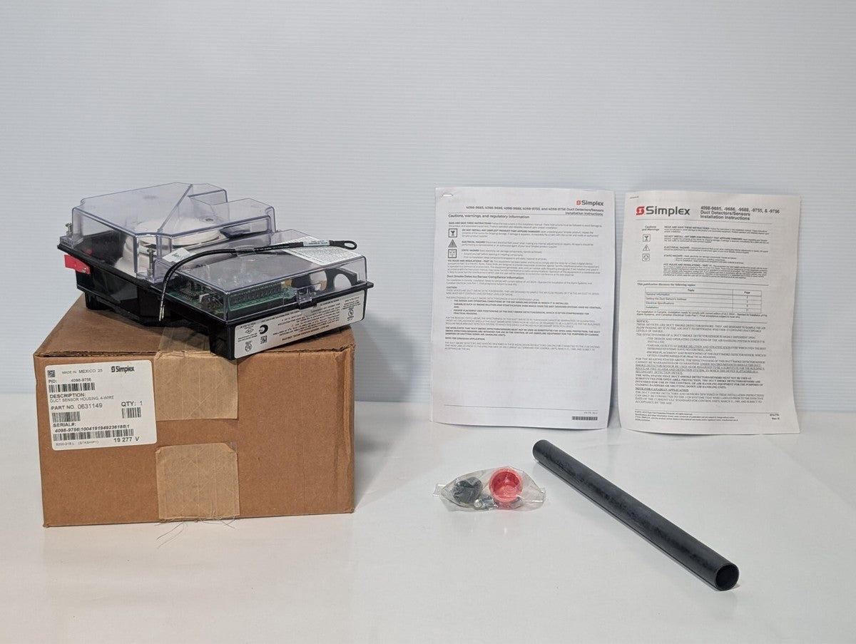 Simplex 4098-9756 0631149 4-Wire Duct Smoke Detector / Sensor