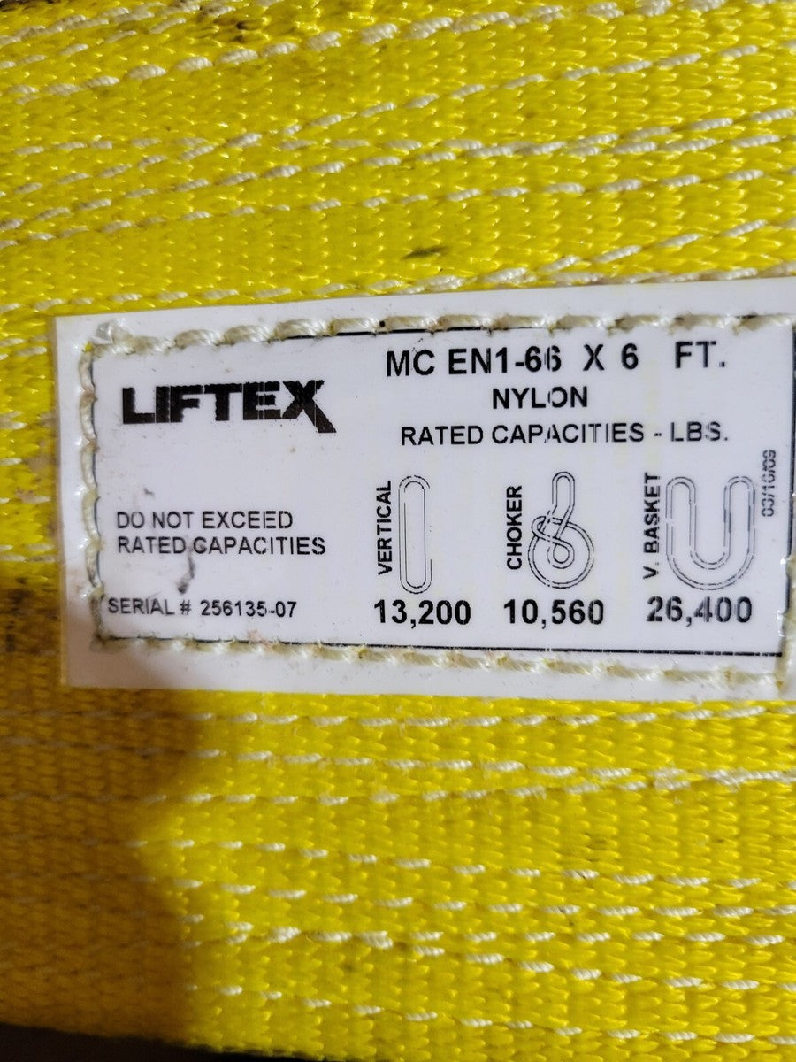 Liftex  EN1-66 x 6FT Nylon Lifting Sling, 6', 1 Ply - See Picture 