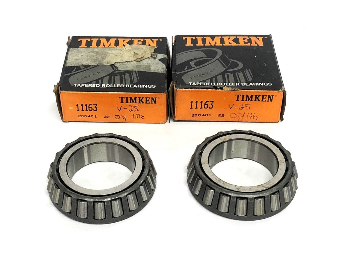 Timken Roller Bearing Cone 11163 (11163NA) [Lot of 2] NOS