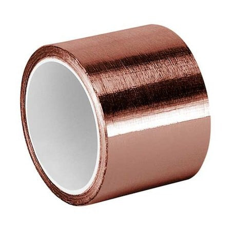 Tapecase 15D566 Foil Tape,1 In. X 6 Yd.,Copper