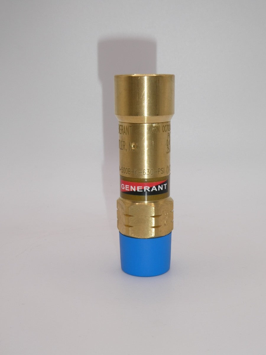 Generant Pressure Relief Valve CRVP4-500B-K-630PSI 43.44 Bar