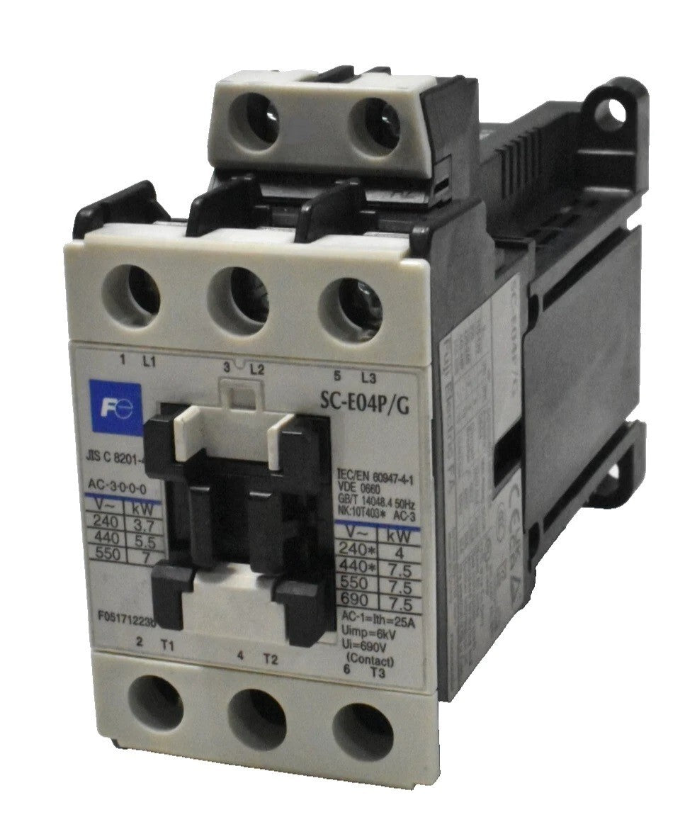 Fuji Electric SC-E04P/G Magnetic Contactor 24V DC Coil