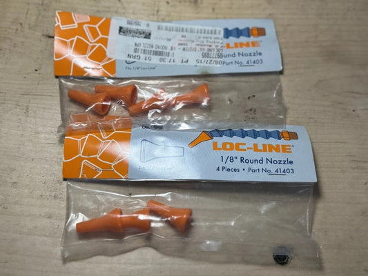 (7 PACK) Loc-Line 41403 – 1/8″ Round Nozzle