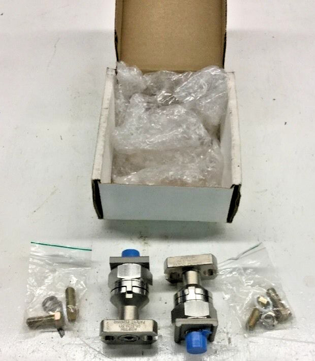 (SET) Anderson Greenwood AGSF-S-S-H Stabilized Instrument Connectors (Futbols)