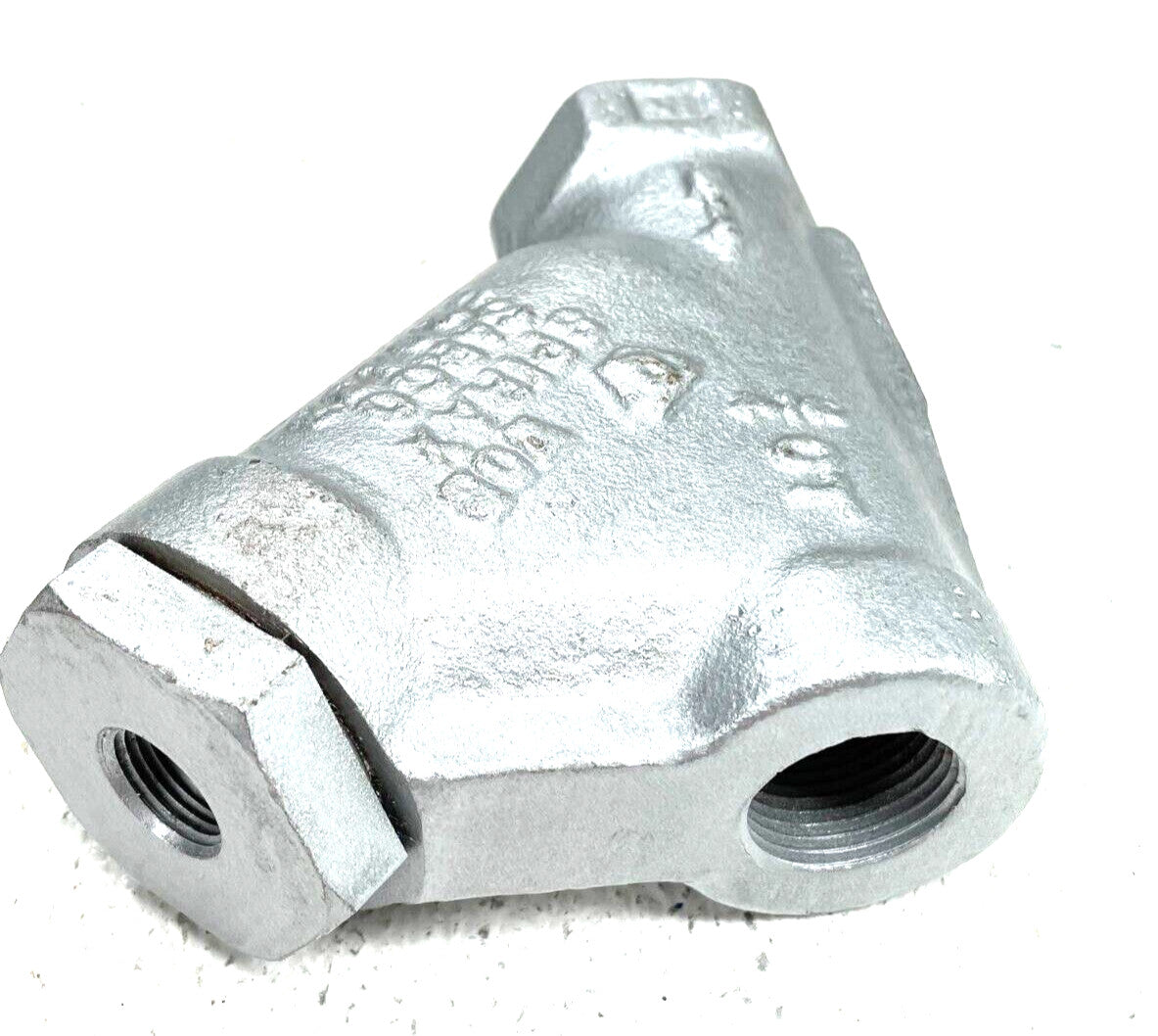 Spirax Sarco CT Y-Strainer 3/4" NPT Class 600 1480-WOG WCB Body / 20-Mesh Screen