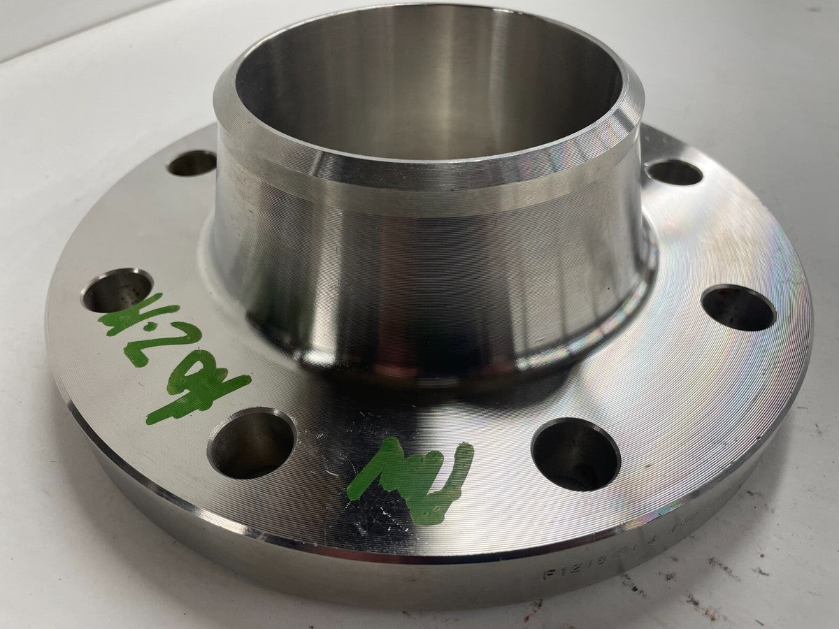 Weld Neck Flange 4" 150 Raised Face S/40 Stainless Steel 304/304L SS A/SA182