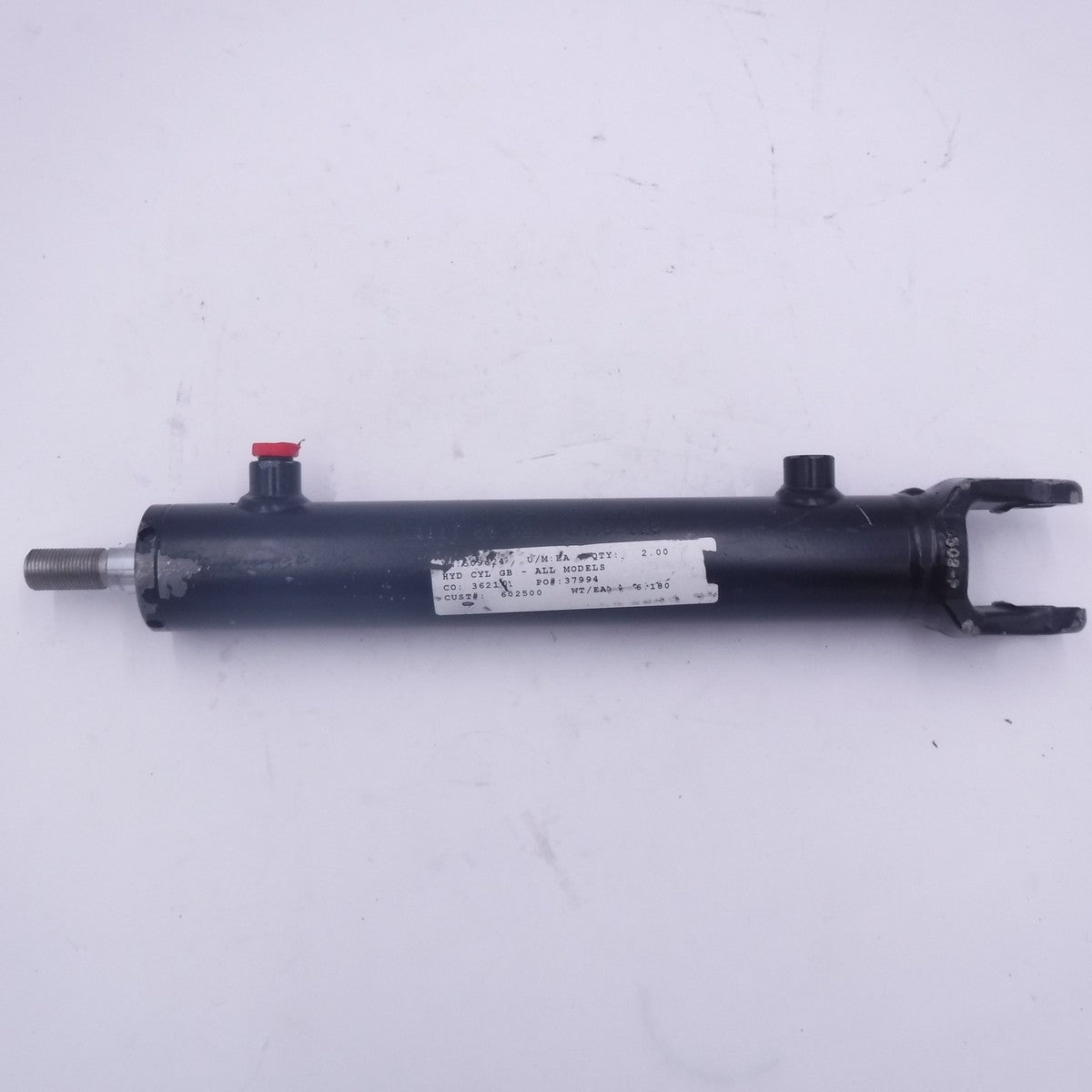 GB Hydraulic Cylinder 2 Port 3/8" FNPT 5/8" Male NPT Shaft 509824, 602500