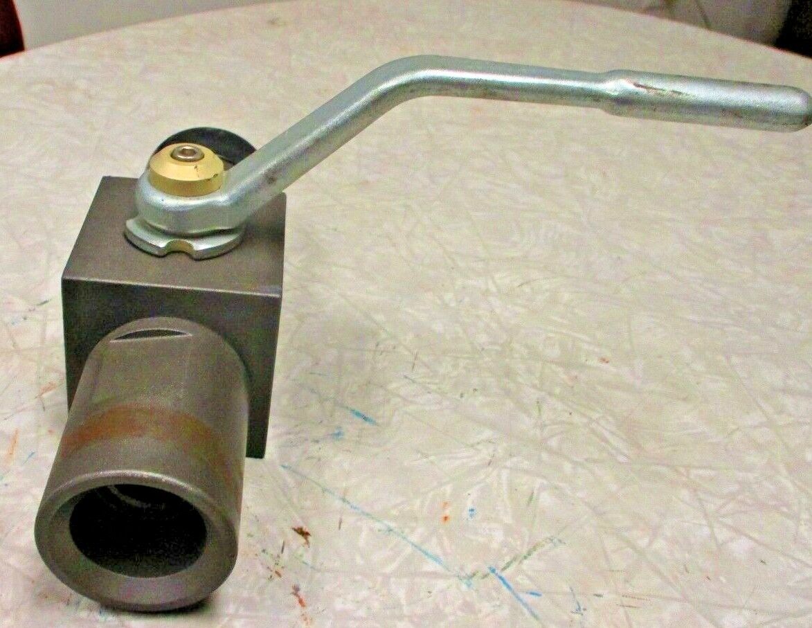 DMIC Ball Valve 1" 6000 WOG Socket Weld Ends Full Port Lever Operated BVH-1000W4