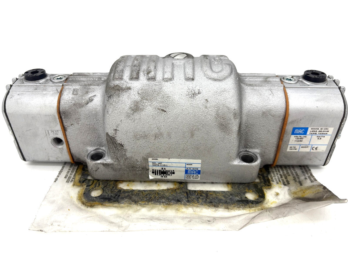 New MAC Valves 1307G-111D-1 Solenoid Valve 120V Coil - No Box