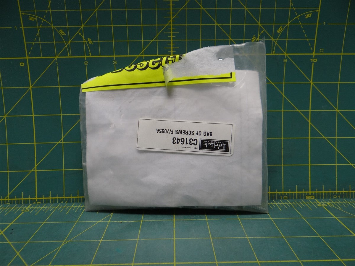 Perlick Bags of Screws F/7055A C31643 For Use With 7055A Storage Bin C31644A