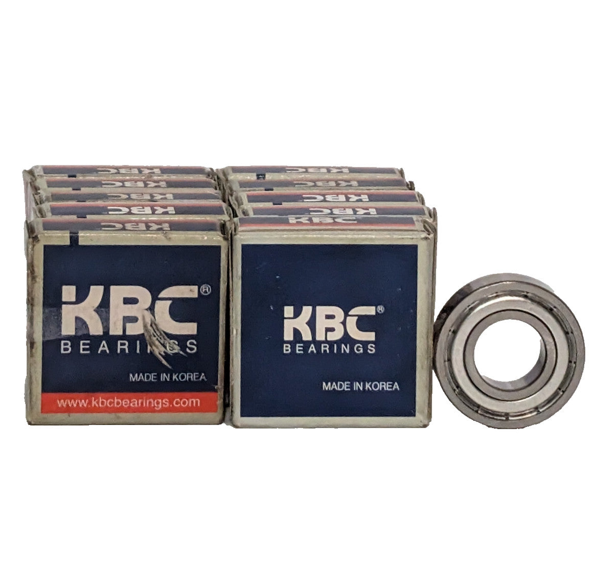 Lot of 10: KBC 6002ZZ-C3-G81 Premium Shield Ball Bearings 6002Z