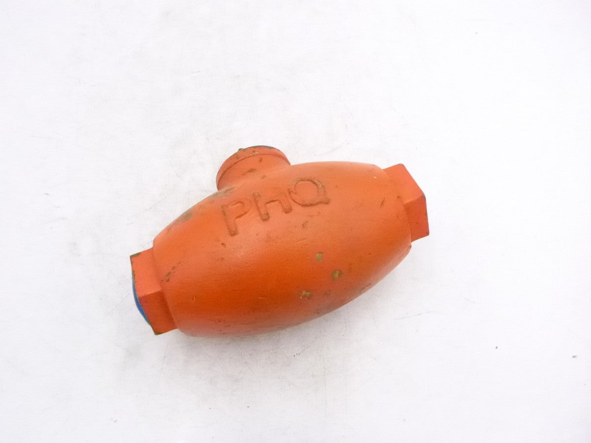 PHQ Global Football Style Lubricator Line Oiler for Rock Drill Oil 1-1/4" NPT