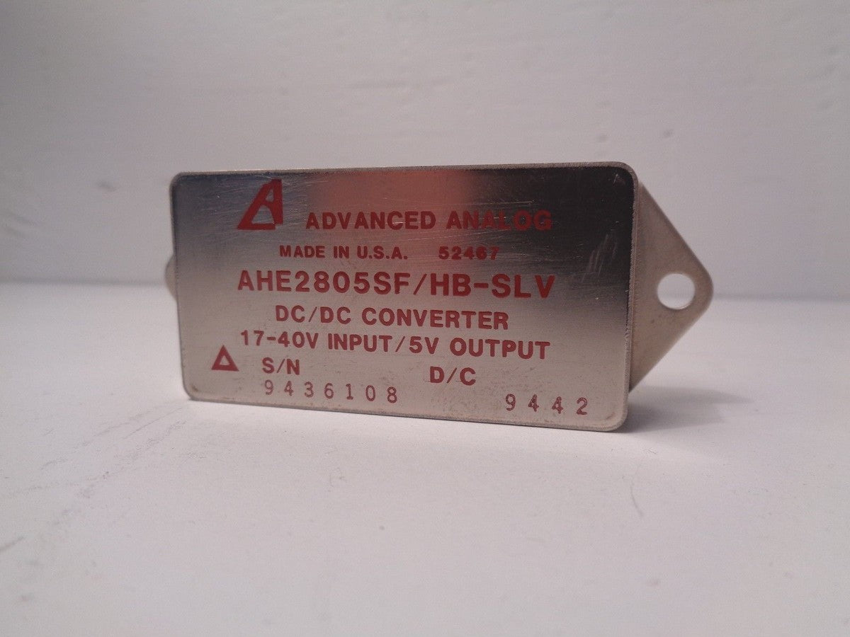 Advanced Analog AHE2805SF/HB-SLV DC/DC Converter 17-40V In  5V Output