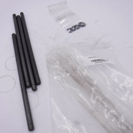 4 Shaft Set W/E-Rings 539108111 for Husqvarna, Poulan, Poulan Pro, WeedEater