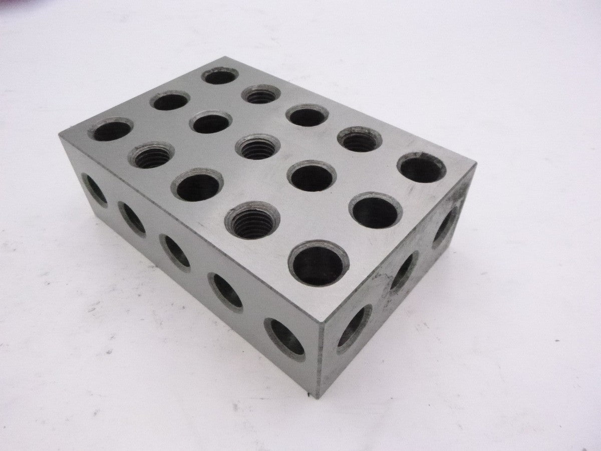 SINGLE 2-4-6 Setup Block 23 Holes Hardened Steel