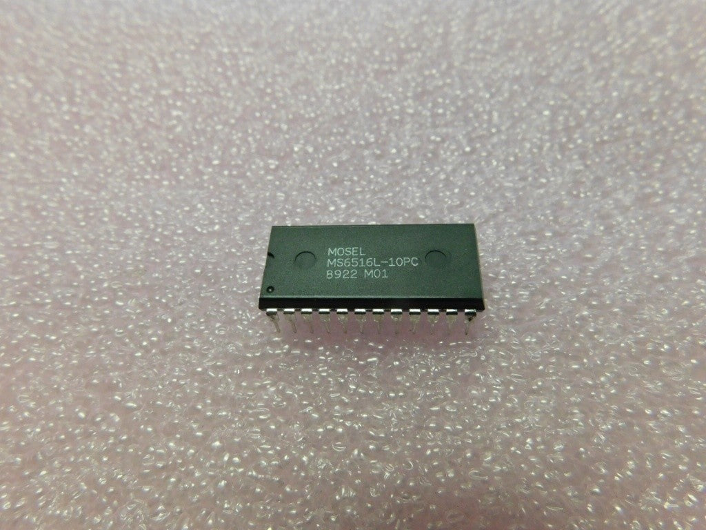 (15) MOSEL MS6516L-10PC -- DIP 24 -- 100ns SRAM -- Lot of 15 pcs