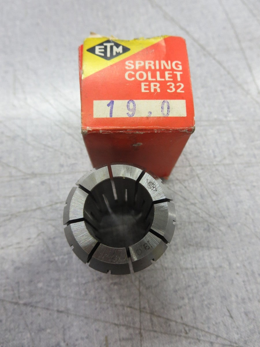 ETM Spring Collet ER-32 19,0 