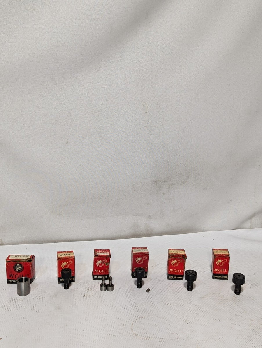 Lot of McGill Cam Follower Bearings - Varying Sizes - See Description for Detail