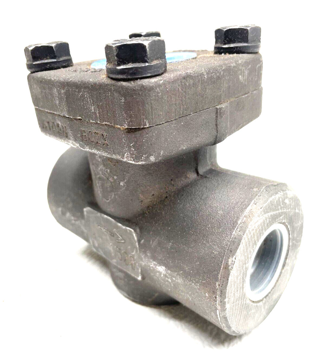 Piston Check Valve 1" NPT Class 1500 Forged A105N 3705 PSI / Douglas Chero XP854