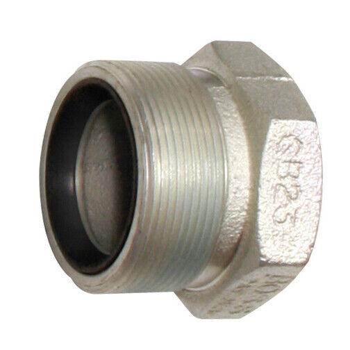 GB48 Dixon 4" Plated Iron GJ Boss Ground Joint Seal - Female Spud