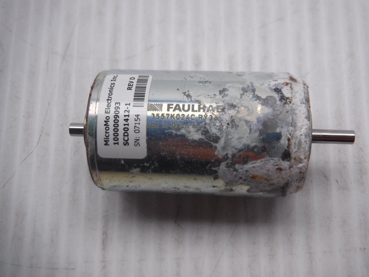 Faulhaber German 3557K024C Magnetic DC Micro Motor (24 VDC, 5500 RPM) "NEW"