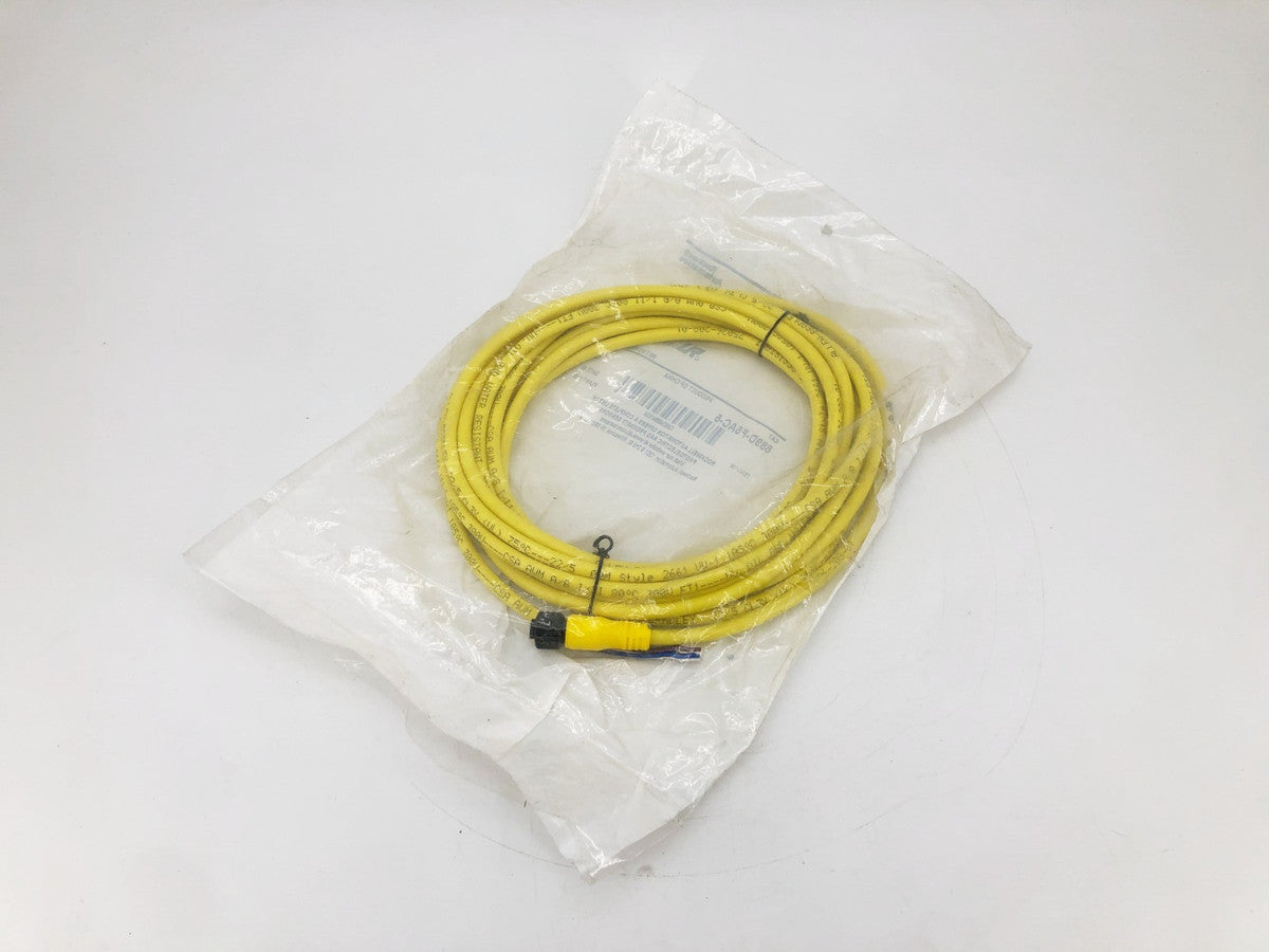 New Allen-Bradley 889D-F5AC-5 Cable Cordset M12 5-Pin DC Micro F 5m