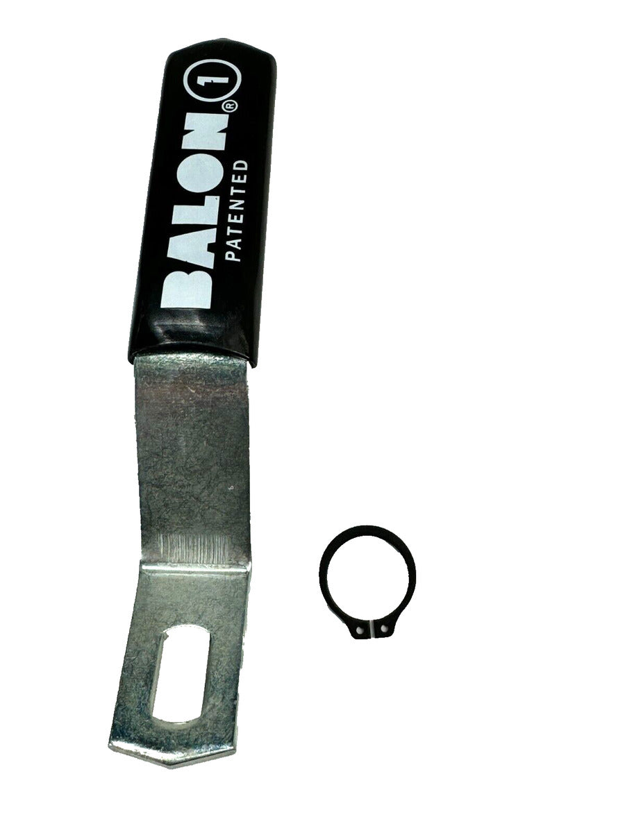 BALON P-333-CS Ball Valve Handle with Snap Ring, Fits 1" Full Port,  All Classes