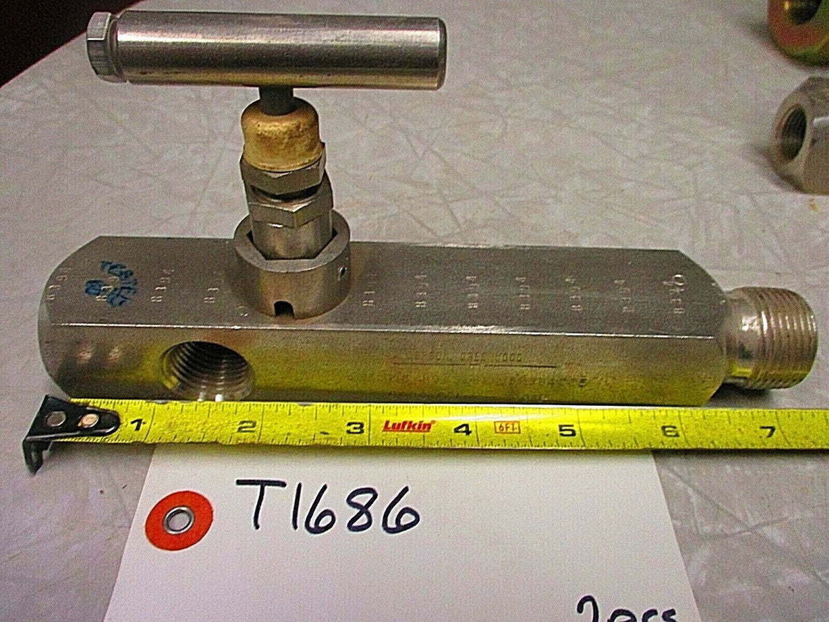 Anderson-Greenwood M5VKS46L-BL Multi-Port Valve 3/4 MNPT x 1/2 FNPT U52384005