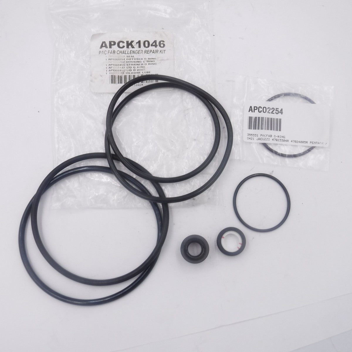 APC APCK1046 Gasket and O-Ring Kit GO-KIT 5 for Pentair Pac-Fab Challenger Pump