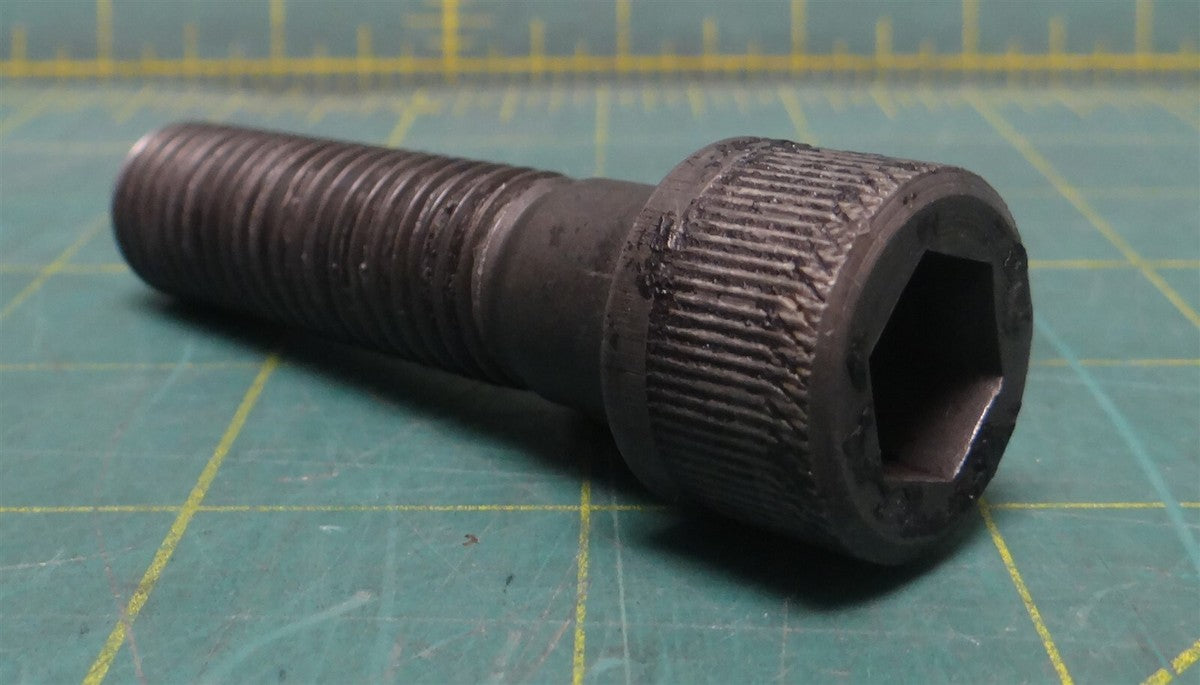 Black-Oxide Alloy Steel Socket Head Screw 5/8"-11 2-1/2" L 1" Socket Dia 1/2" H
