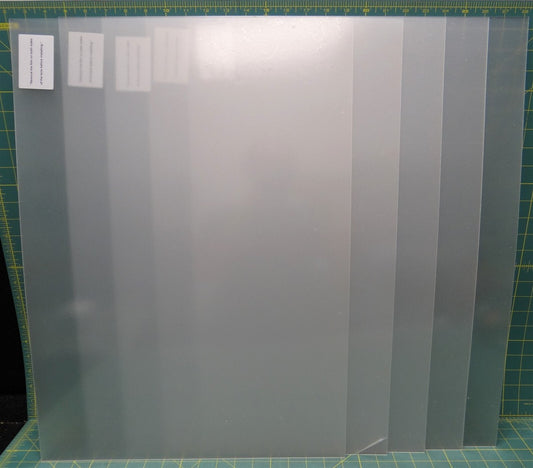 (5) Nicor Clear Frosted LED Light Diffusers 23.8" L x 17.3" W HBL V3 223 