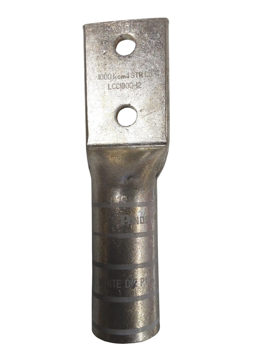 PANDUIT LCC1000-12-3 LUG 1000MCM COPPER 2 HOLE 1/2" HOLES