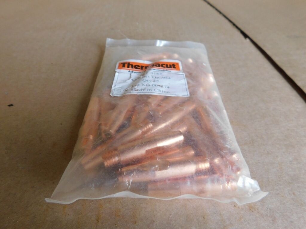 THERMACUT 621-0162 Contact Tip .052" -- 25 PACK