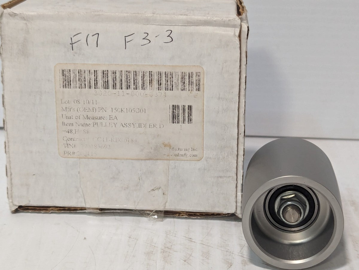 3020-11-000-0374 150K105G01 Idler Pulley Assembly, D=48, H=88mm