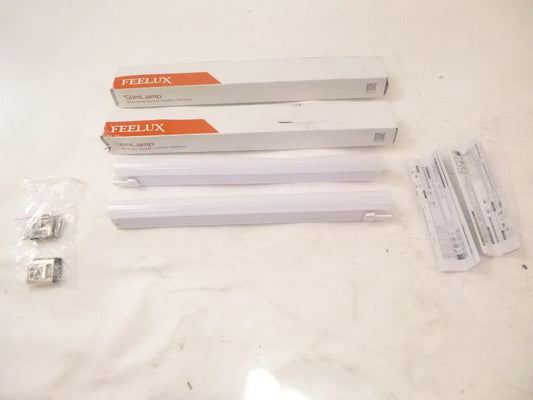 2 Pack Feelux SlimLamp Slide LED SSL5 30K-UNV-C90 5W 100-240V 50/60Hz