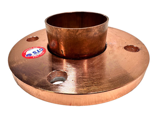 3" CTS Model: CC003 Copper Coated Flange Adapter Class 150