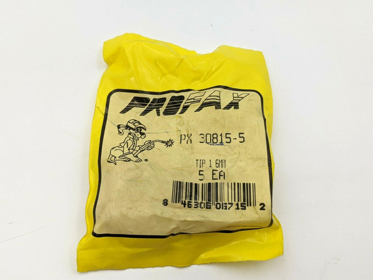 5 Pcs Profax 30815-5 Tip 1.6mm Smith Merkle Plasma Torch Replacement Consumable