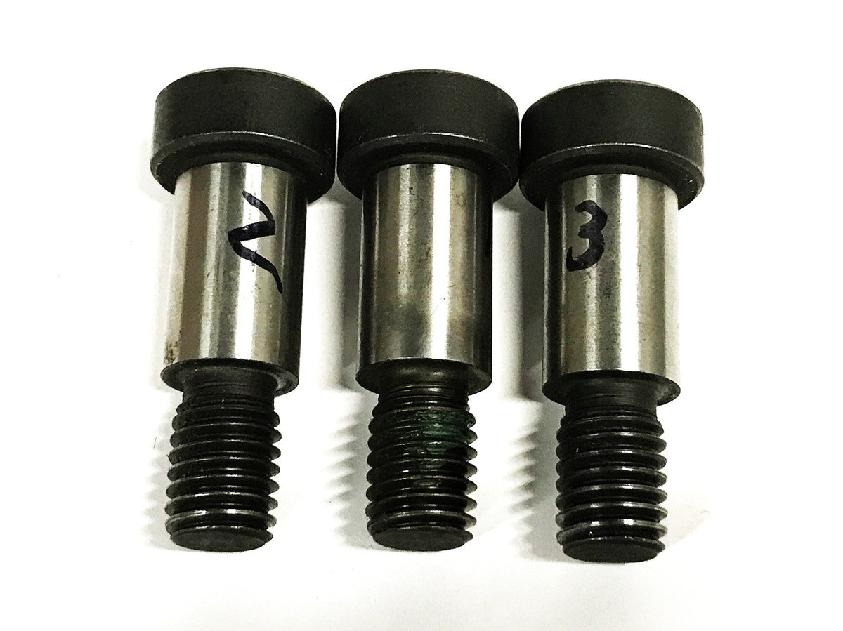 Unbranded 1-3/4 inch Steel Alloy Hex Socket Shoulder Bolt [Lot of 3] NOS