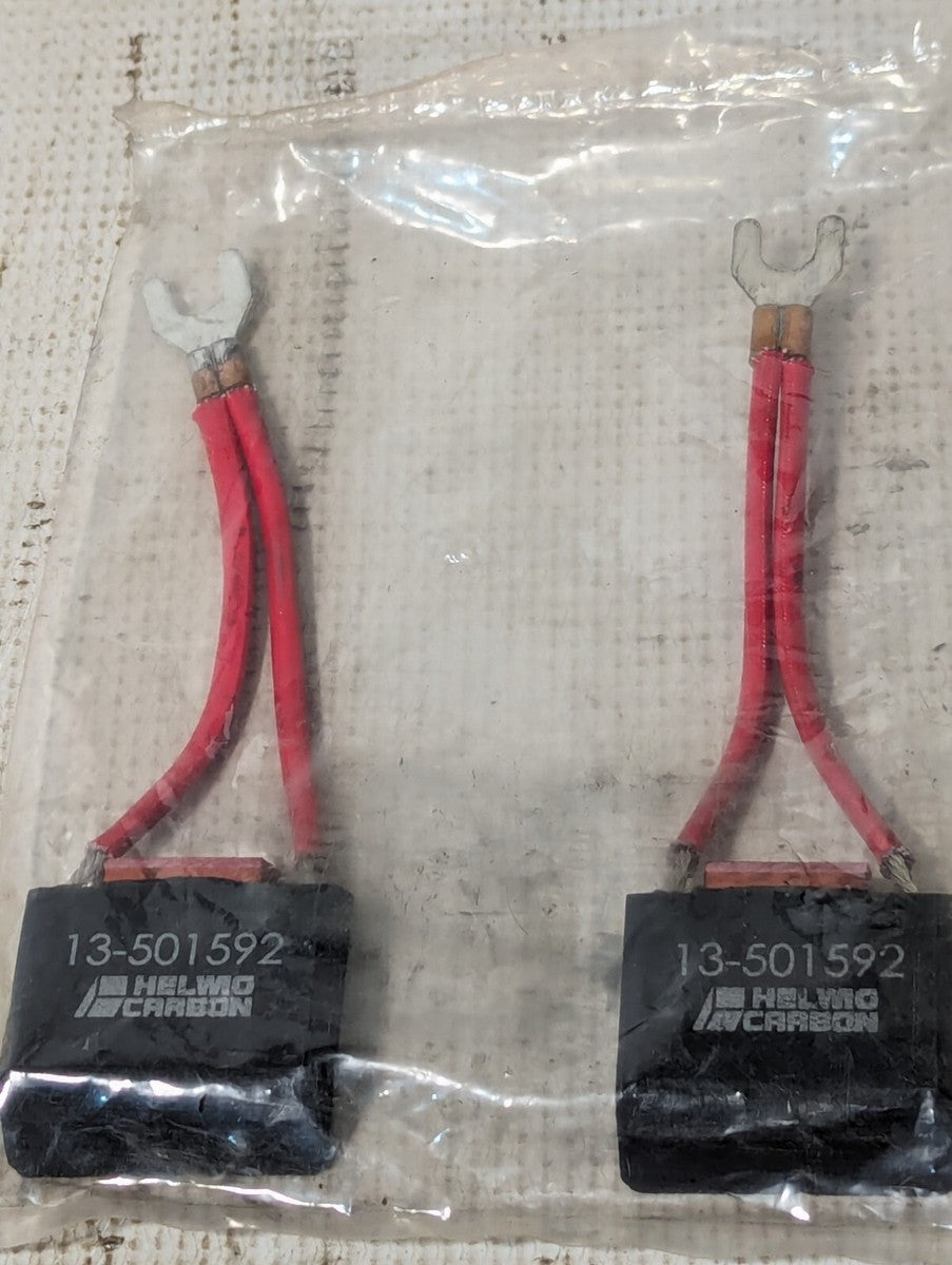 Lot of 2 Helwig Carbon 13-501592 Carbon Brush 0.5" x 1.5" x 1.625"