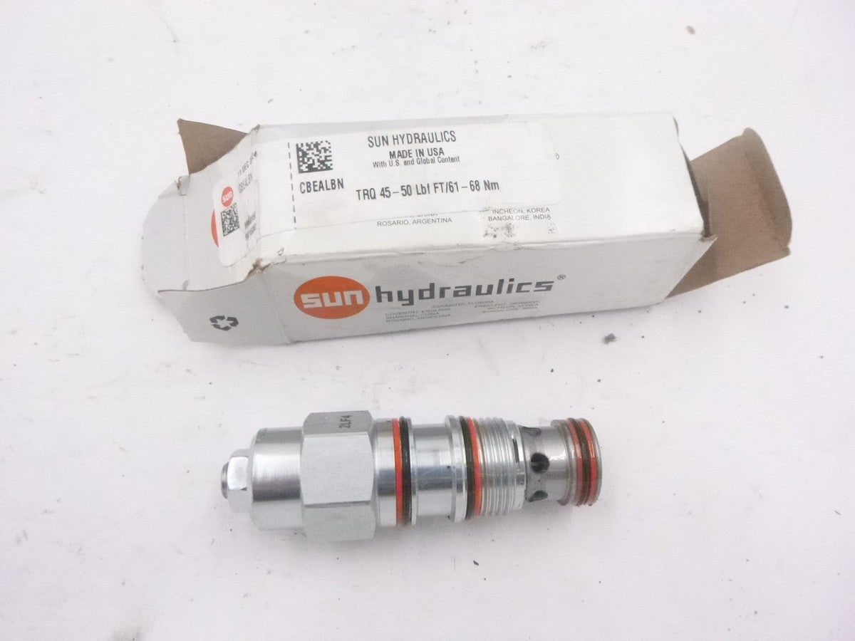 Sun Hydraulics Standard Counterbalance Valve CBEA-LBN 200PSI