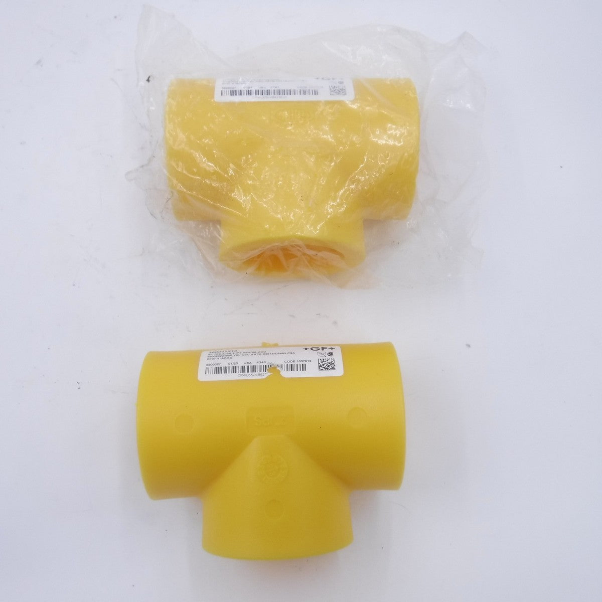 2 Pack Georg Fischer 2" Socket Fusion Tees 360002213