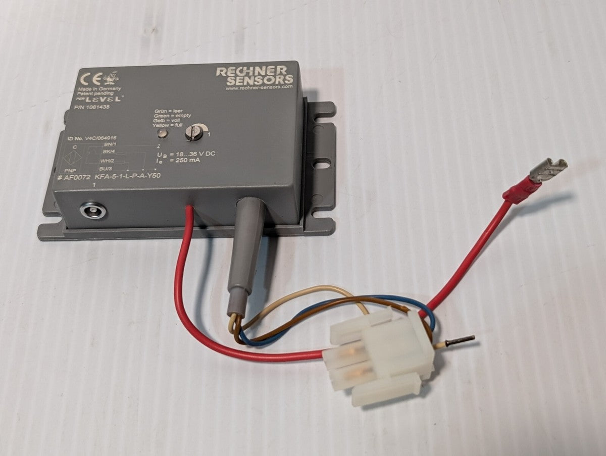 Rechner KFA-5-1-L-P-A-Y50 Level Control Probe Sensor, AF0072