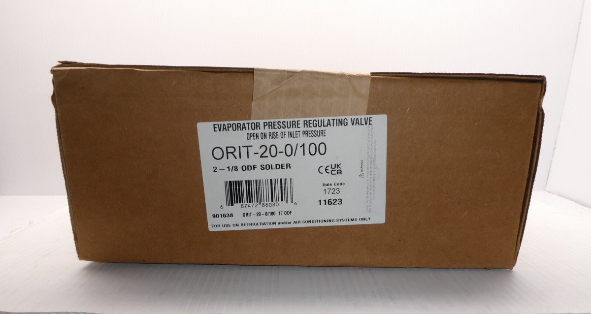 Sporlan ORIT-20-0/100 2-1/8 ODF Solder  0 to 100 pounds per square inch 901638